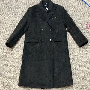 Underpass double breasted coat